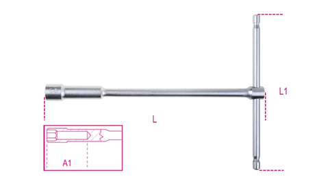 949 17-DEEP T-HANDLE SOCKET WRENCHES