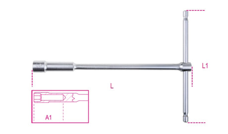 949 10-DEEP T-HANDLE SOCKET WRENCHES