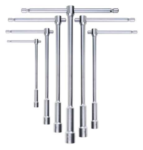949/S6-SET OF 6 DEEP T-HANDLE SOCKET WR