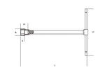 950 10-T-HANDLE HEXAGON SOCKET WRENCHES