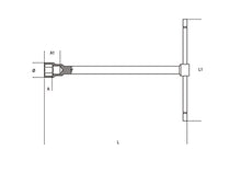 950 10-T-HANDLE HEXAGON SOCKET WRENCHES
