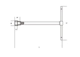 950 24-T-HANDLE HEXAGON SOCKET WRENCHES