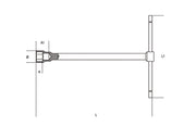950 10-T-HANDLE HEXAGON SOCKET WRENCHES