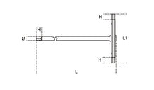 951TX T-Handle Torx® Wrench with Three Ends