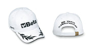 9525B-CAP ADJUSTAB. BUCKLE STRAP WHITE