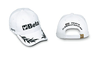 9525B-CAP ADJUSTAB. BUCKLE STRAP WHITE