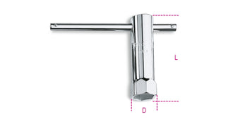955 16-TUBULAR SPARK-PLUG WRENCH
