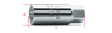 956E 20 - 8-3/8 SPARK PLUG SOCKETS HEXAG.