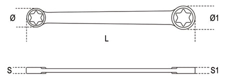 95FTX 14X18-DOUBLE-ENDED STRAIGHT WR.