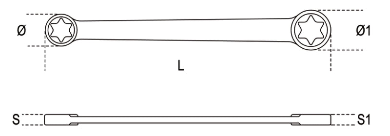 95FTX 10X12-DOUBLE-ENDED STRAIGHT WR.