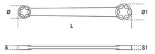 95FTX 10X12-DOUBLE-ENDED STRAIGHT WR.