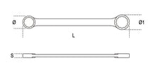 95 10X11-DOUBLE ENDED FLAT RING WRENCHES