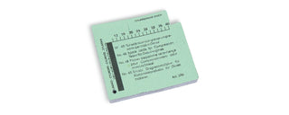 960CMB/R2-SPARE CARDS FOR ITEM 960CMB