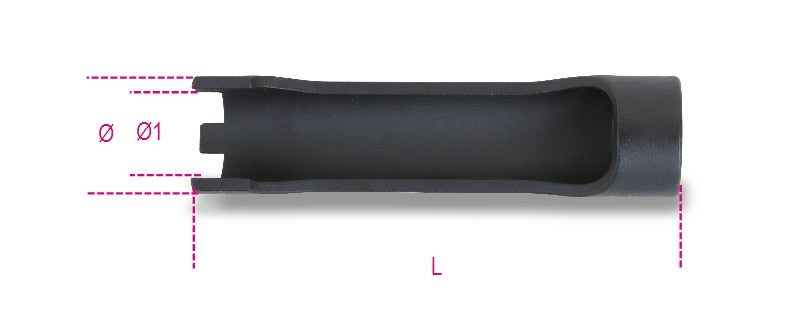 960L-SOCKET FOR NOZZLE HOLDER RING NUTS