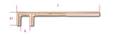 965BA 30-SPARK-PROOF SAFETY VALVE WRENCH
