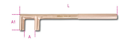 965BA 65-SPARK-PROOF SAFETY VALVE WRENCH