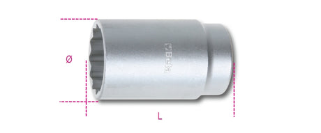 969B 30-HUB NUT LOCKING SOCKETS