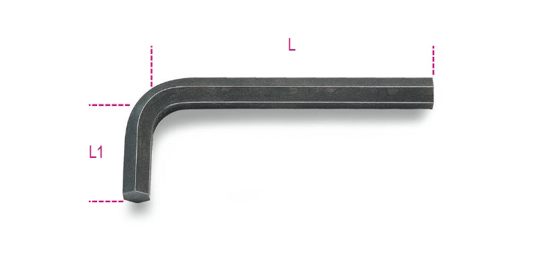 96AS 1/20-OFFSET HEX. KEY WR. BURNISHED