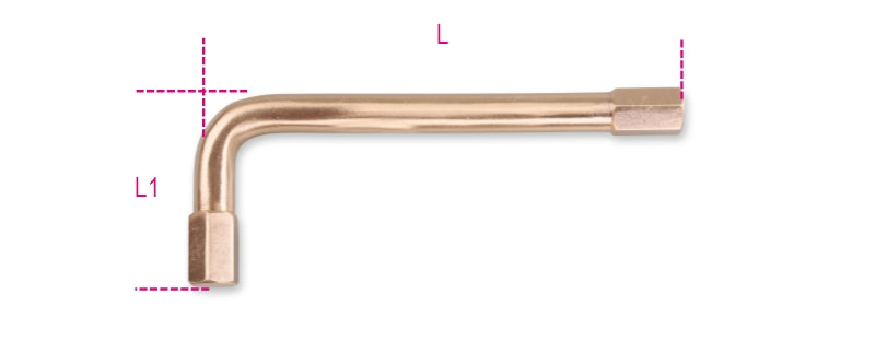 96BAF-AS 1/4-SPARKPR. OFFSET HEX KEY WR