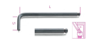 96BP-AS 1/4-BALL HEAD WR. BURNISHED