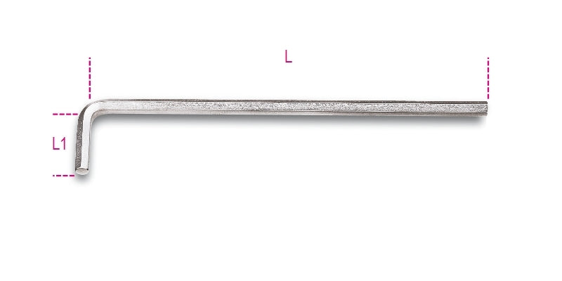 96LC 8-OFFSET HEXAGON KEY WRENCHES LONG