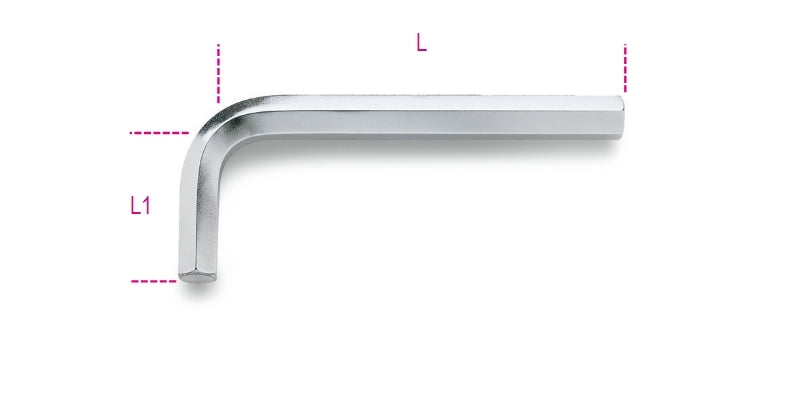 96 2-OFFSET HEXAGON KEY WRENCHES