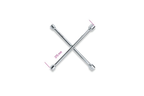 978-FOUR-WAY HEXAGON WHEEL NUT WRENCHES