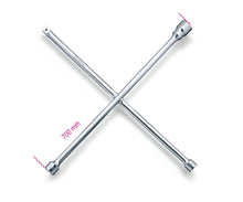 982-FOUR-WAY HEXAGON WHEEL NUT WRENCH