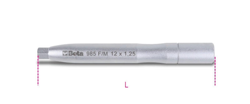 985F M12X1,25-FEMALE GUIDE PINS