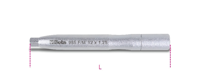 985F M12X1,25-FEMALE GUIDE PINS
