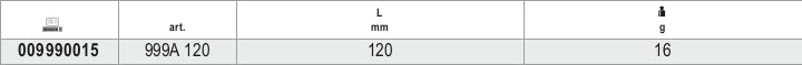 999A 120-EXTRA SLIM SPRING TWEEZERS