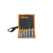 999/B6 - Set of 6 Spring Tweezers, acid and magnetic resistant