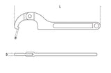 99SQ 120-180-HOOK WR.WITH SQUARE NOSES