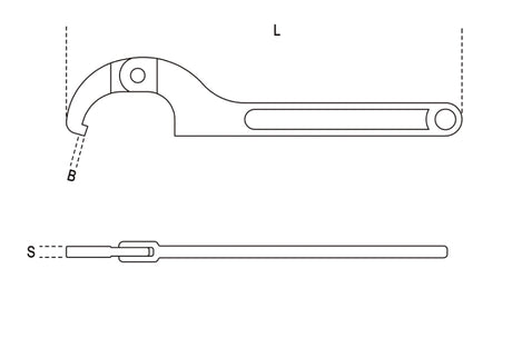 99SQ 120-180-HOOK WR.WITH SQUARE NOSES
