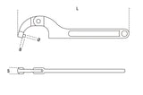 99ST 120-180-HOOK WR. WITH ROUND NOSES