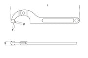 99ST 120-180-HOOK WR. WITH ROUND NOSES