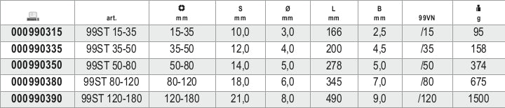99ST 120-180-HOOK WR. WITH ROUND NOSES