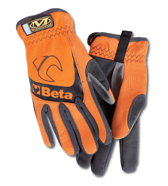 9574O M-WORK GLOVES ORANGE