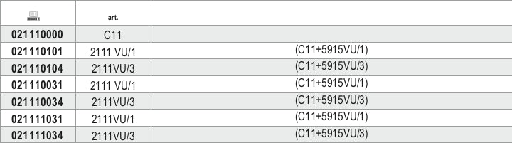 2111VU/3-TOOL BOX C11 + 74 TOOLS