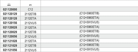 2112ET/A-BAG WITH 70PCS ELECTROTECHNIC