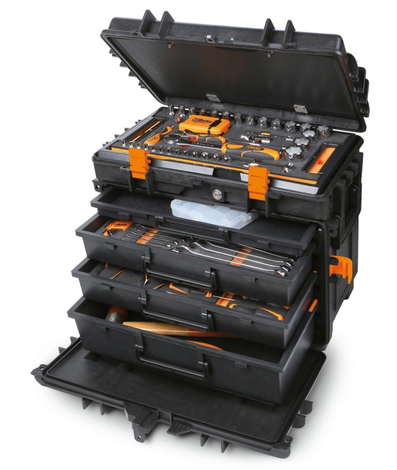 2114VU/M-TOOL TROLLEY C14 + 109PCS