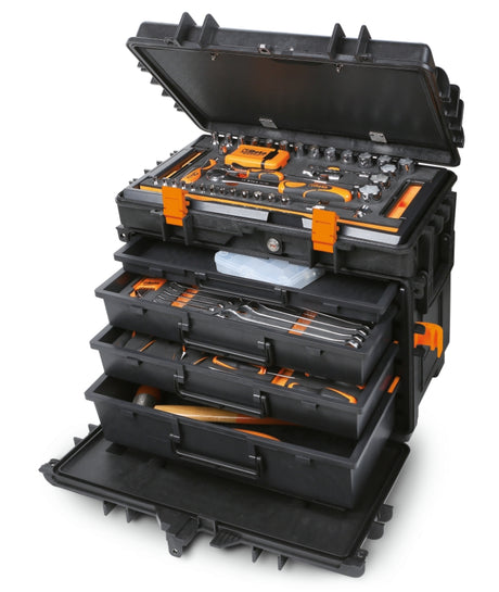 2114VU/M-TOOL TROLLEY C14 + 109PCS