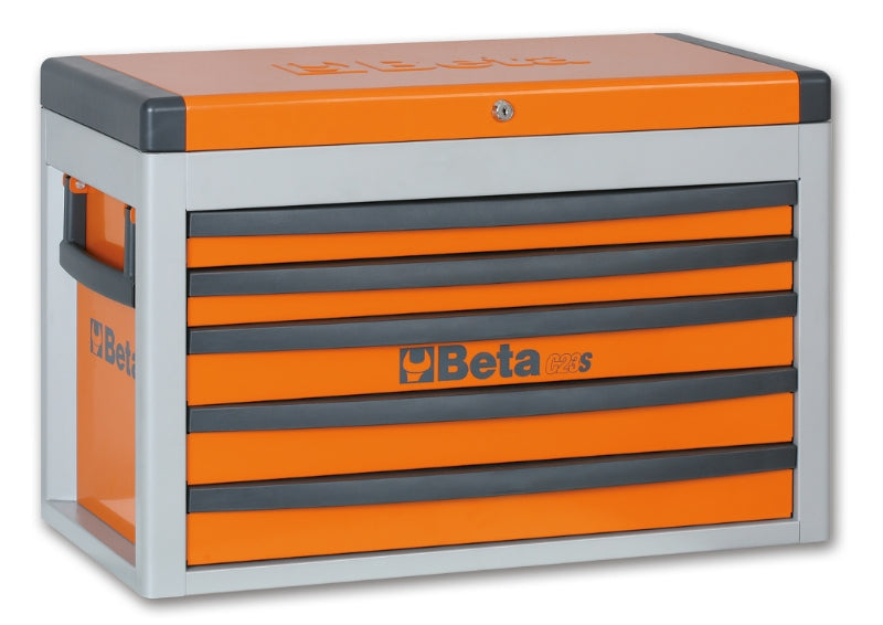 C23S-O-PORTABLE TOOL CHEST ORANGE
