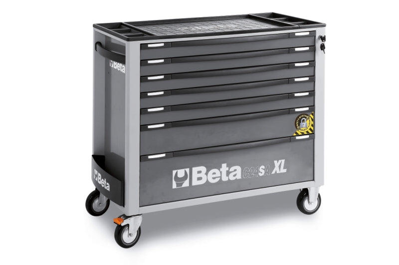 C24SAXL/7-O-ROLLER CAB 7 DRAWERS, LONG