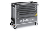 C24SAXL/7-O-ROLLER CAB 7 DRAWERS, LONG
