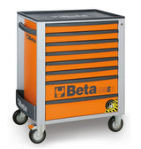 C24SA/8-O-ROLLER CAB 8 DRAWERS,ANTI-TILT