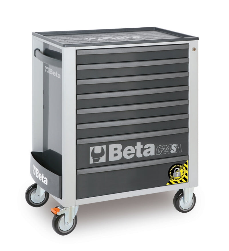 C24SA/8-O-ROLLER CAB 8 DRAWERS,ANTI-TILT
