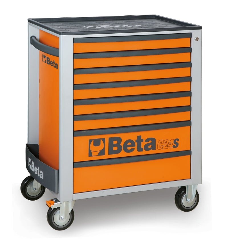 C24S/8-O-MOBILE ROLLER CAB 8 DRAW.ORANGE