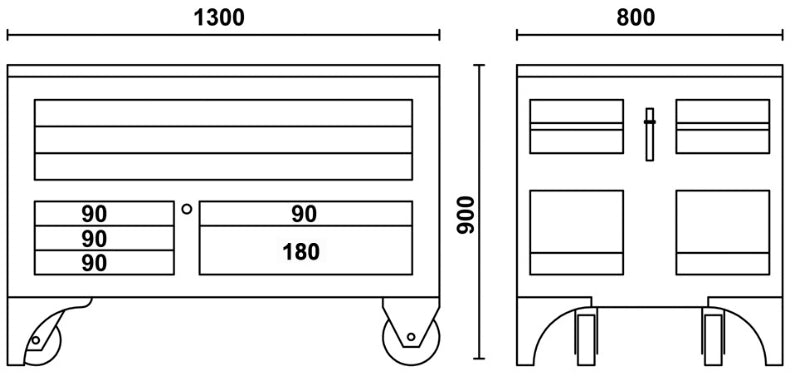 C30M-MAXITANK MOBILE WORKBENCH