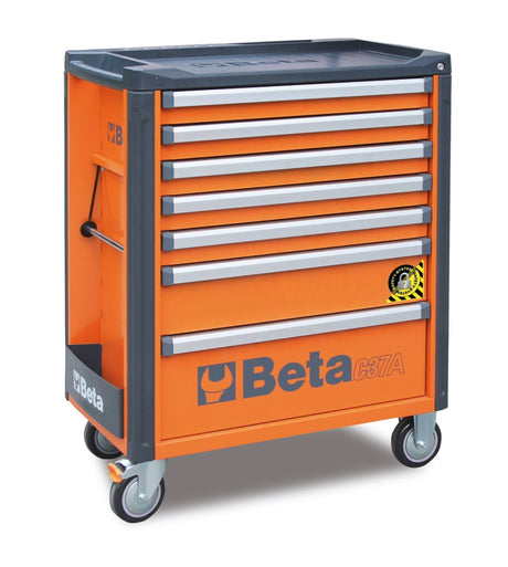 C37A/7-G-MOB.ROLLER CAB 7 DRAW.ANTI-TILT